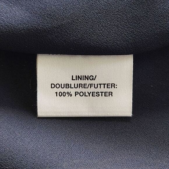 Vtg Y2K Planet sheer navy sleeveless summer maxi dress - Picture 7 of 16